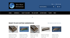Desktop Screenshot of bluemoonharmonicas.com