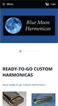 Mobile Screenshot of bluemoonharmonicas.com